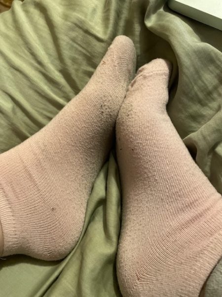 Dirty Pinkish Socks