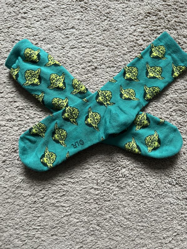 Yoda socks for you to enjoy