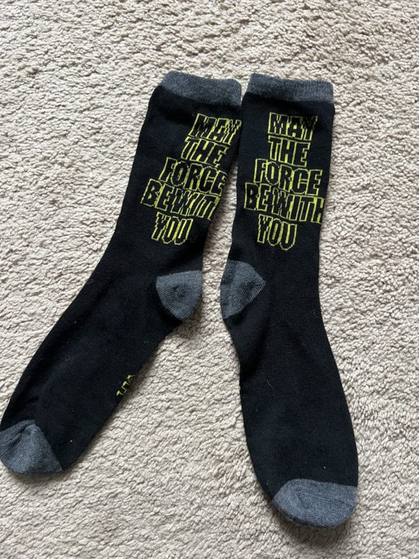 Star Wars socks 2 days wear!