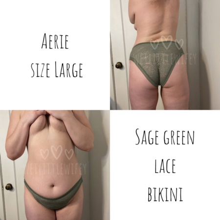 Sage Green Lace Aerie Bikini