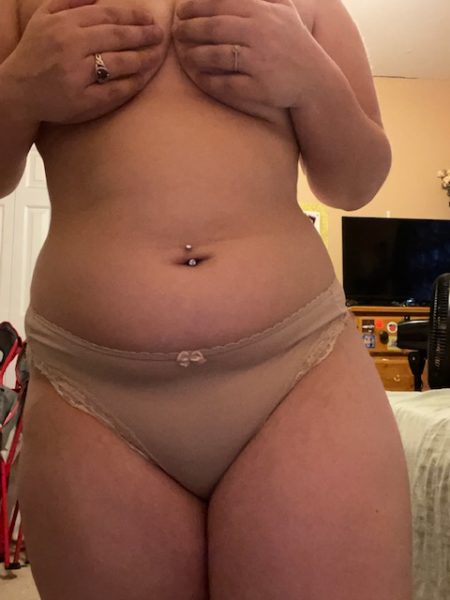 SOLD Adorable Nude panties with Bow
