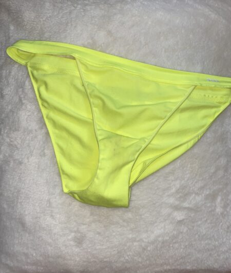 2 Day Worn Neon Yellow VS Bikini Panty