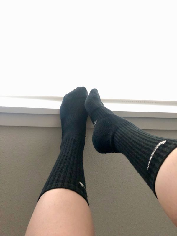 🖤Black Nike Dri-Fit High socks in size Medium 🖤