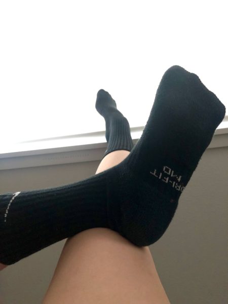 🖤Black Nike Dri-Fit High socks in size Medium 🖤